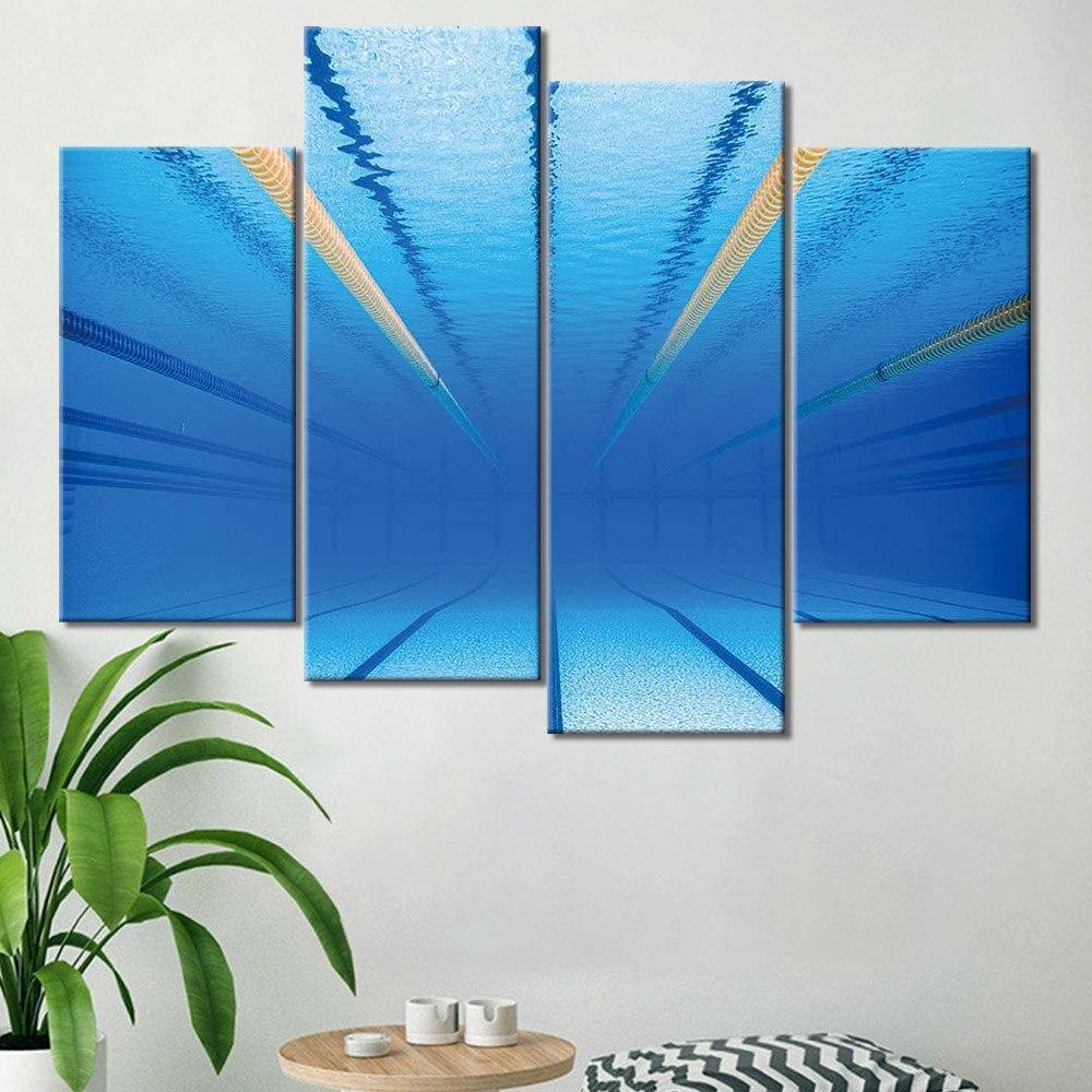 Swimming Pool Canvas Print