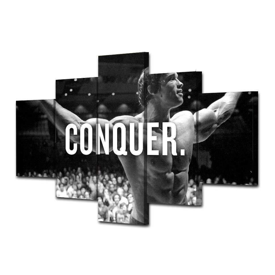Tableau Arnold Schwarzenegger | Déco murale en impression sur toile. - wallartcorner.co.uk