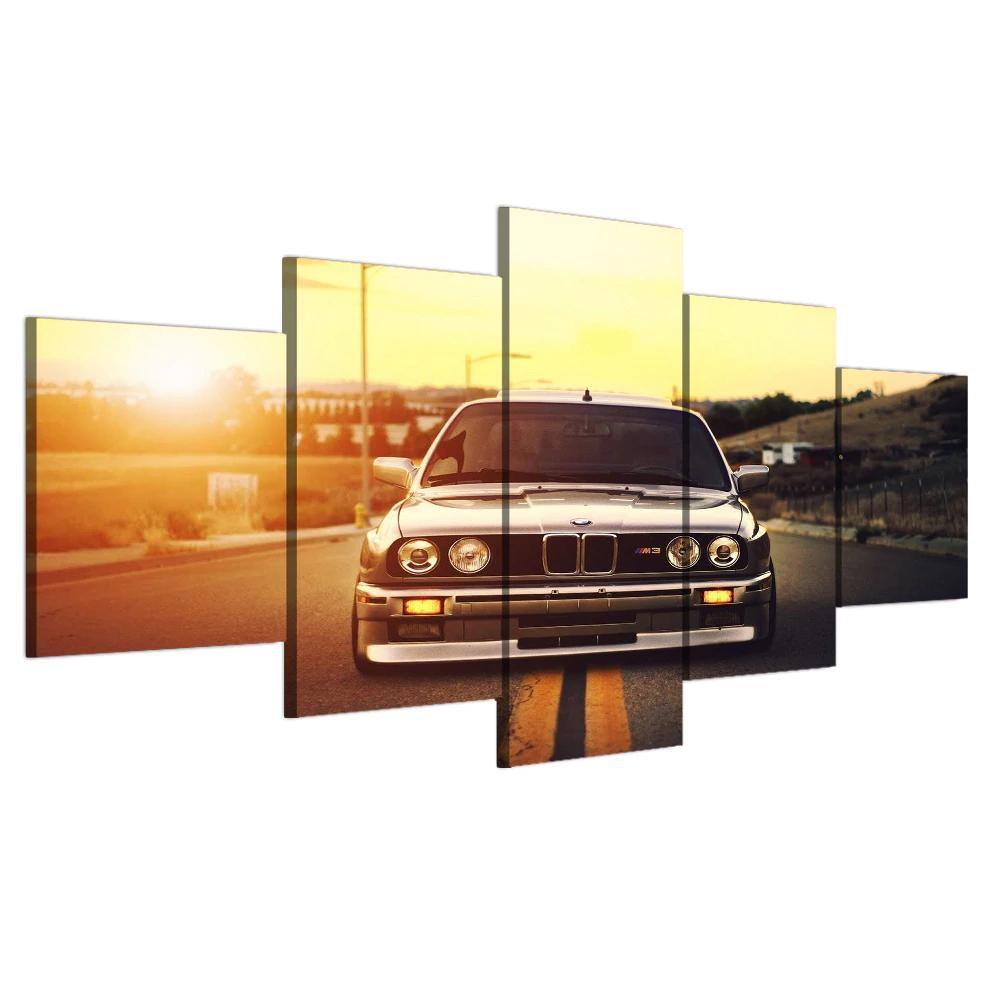 BMW M3 E30 - Tableau mural sur toile imprimée - wallartcorner.co.uk