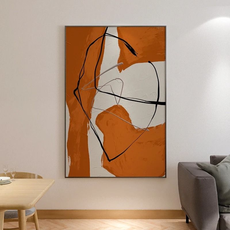 Minimalist Abstract Wall Art Canvas Print