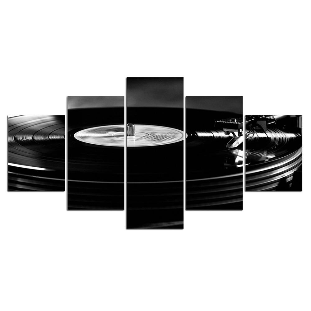 PLATINE VINYLE - Tableau mural sur toile imprimée - wallartcorner.co.uk