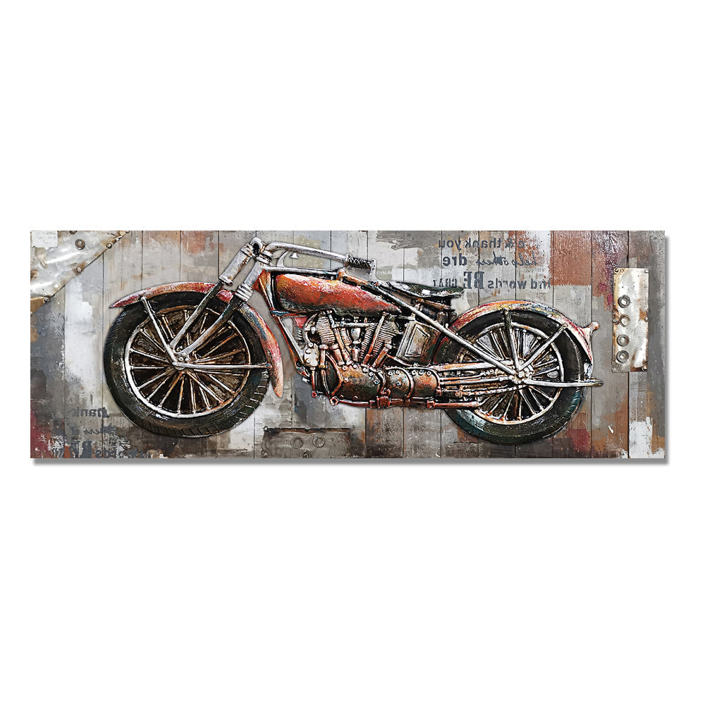 Vintage Motorbike Canvas Print