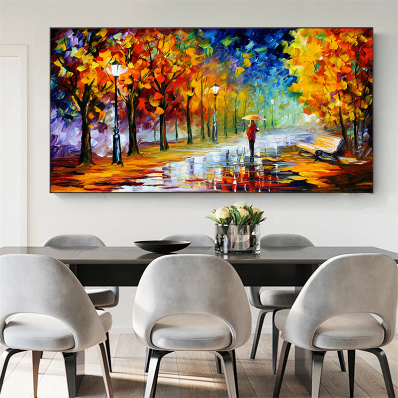 Watercolour Landscapes Wall Art Canvas Print