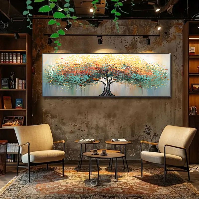 Zen Tree of Life Wall Art Canvas Print